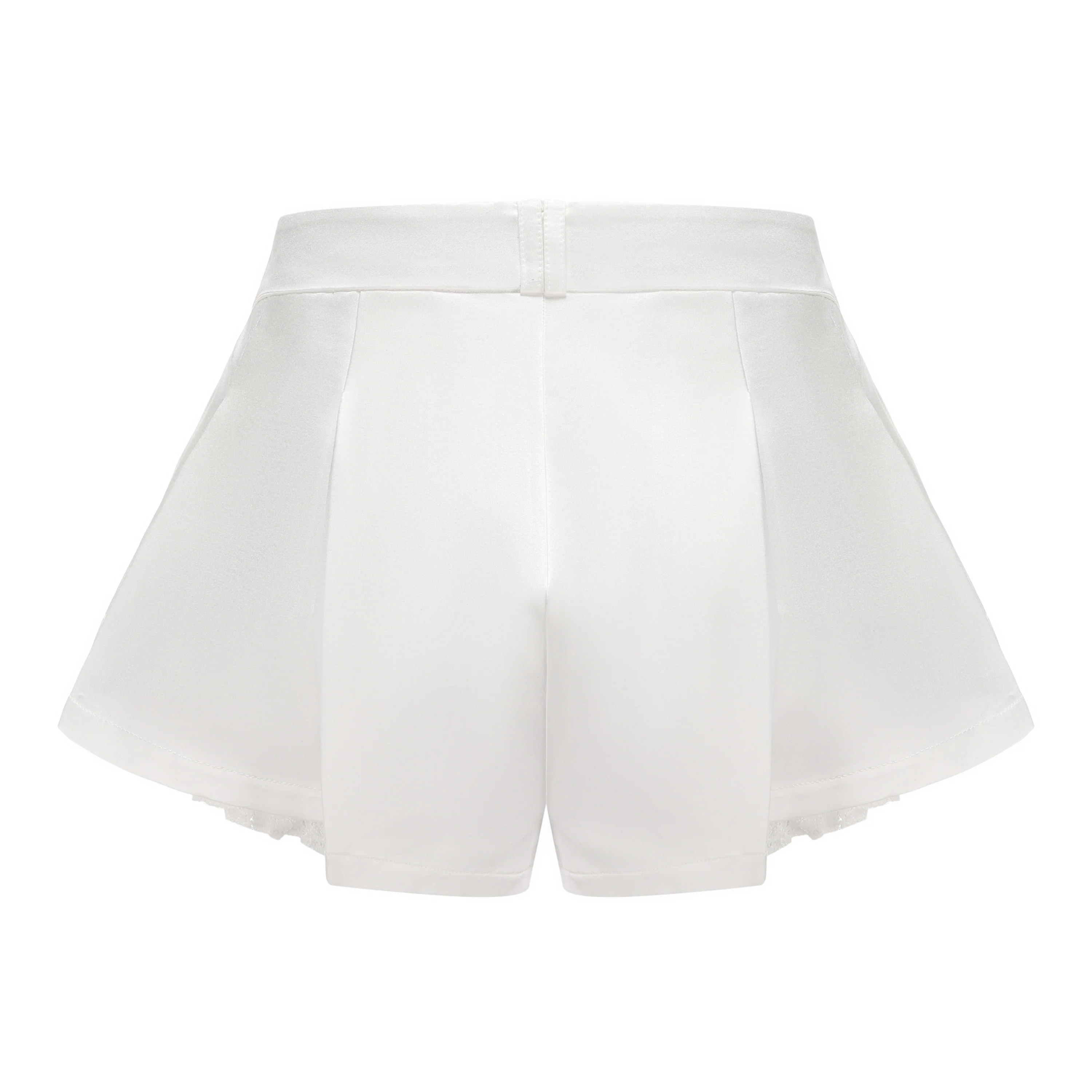 White Milan Shorts - Image 4