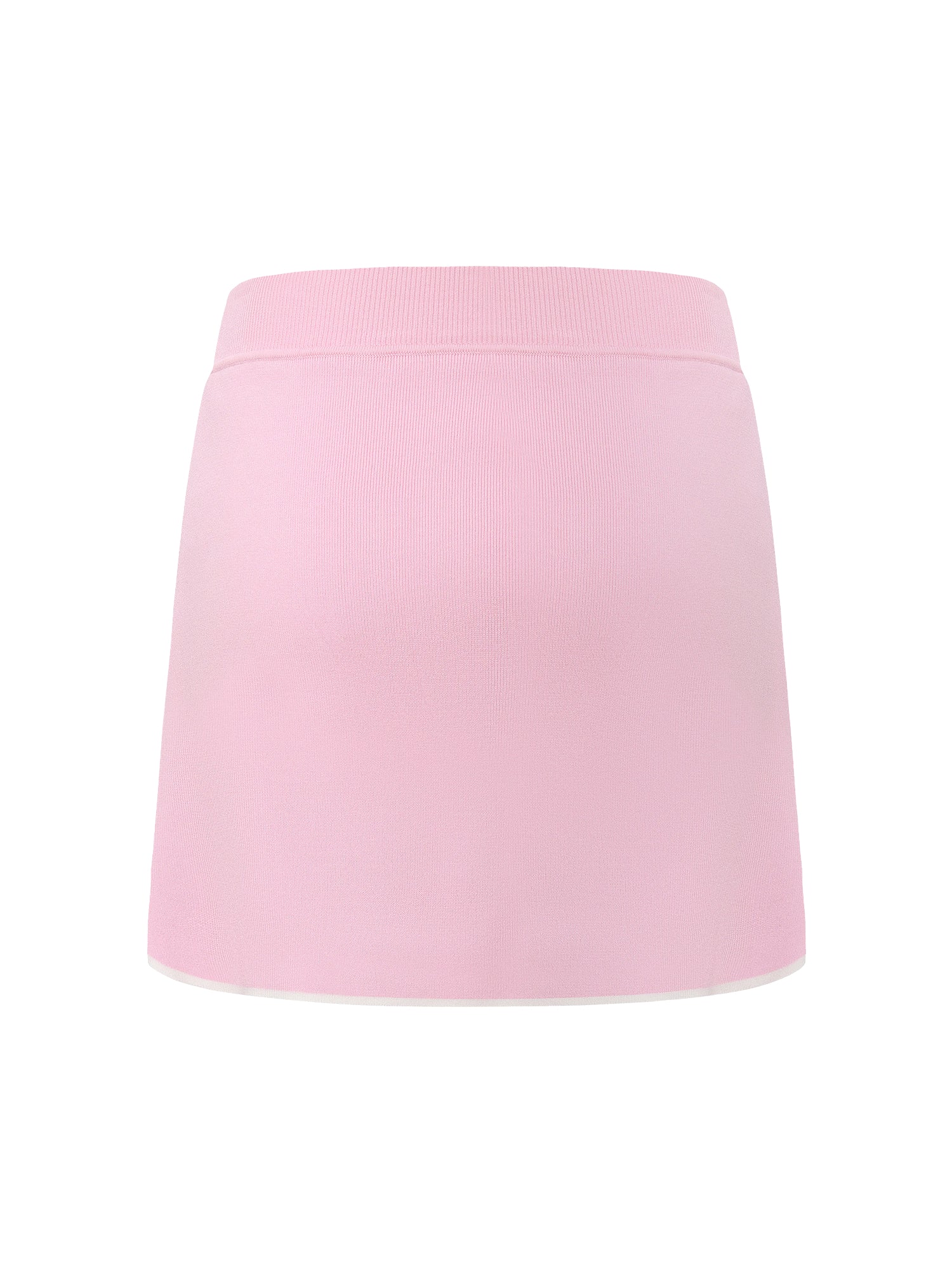 Wilhelmina Contrast A-Line Pink Skirt - Image 10