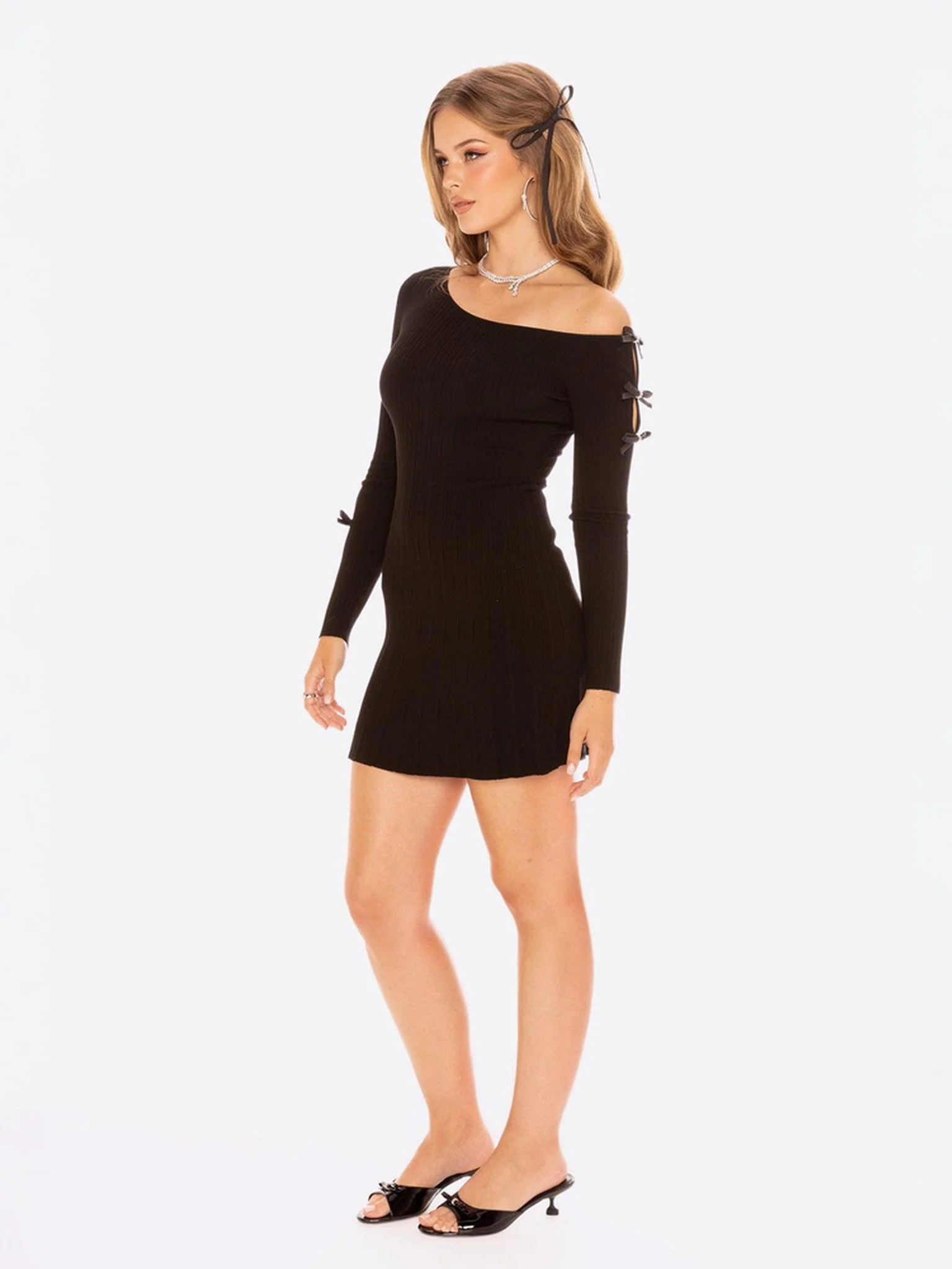 Zara Dress (Black) - Image 3