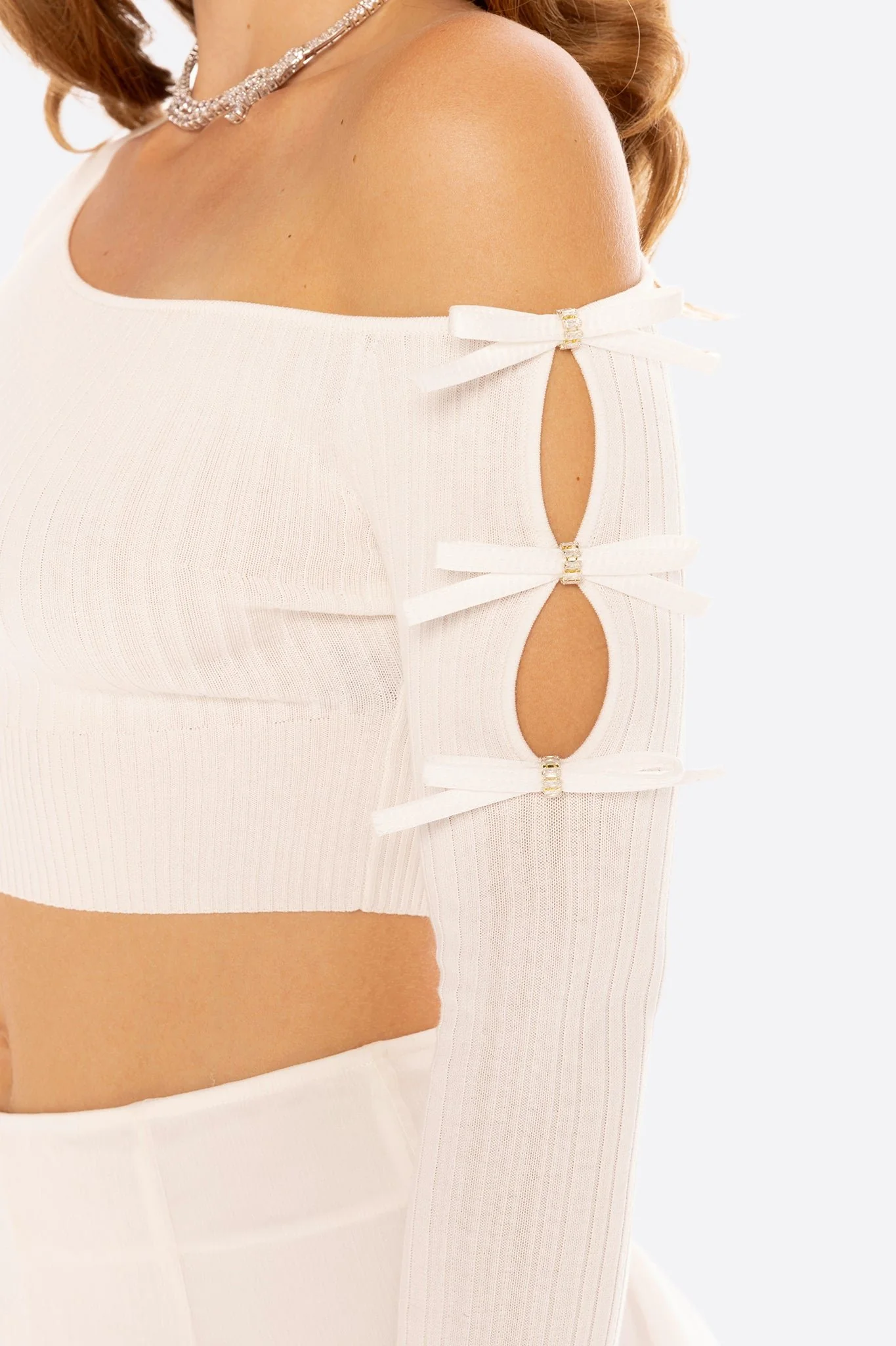 Zara Top (White) - Image 6