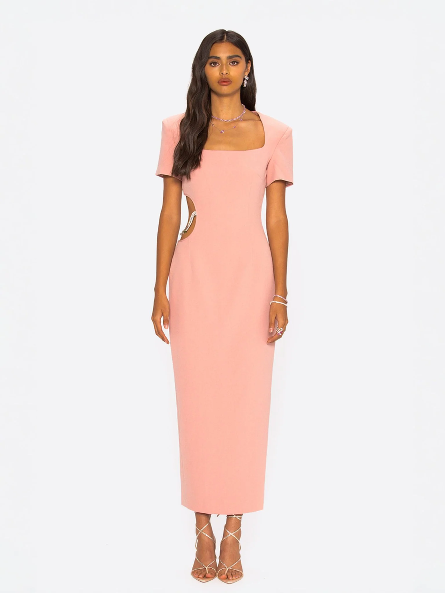 Zoe Dress (Coral) (Final Sale) - Image 2