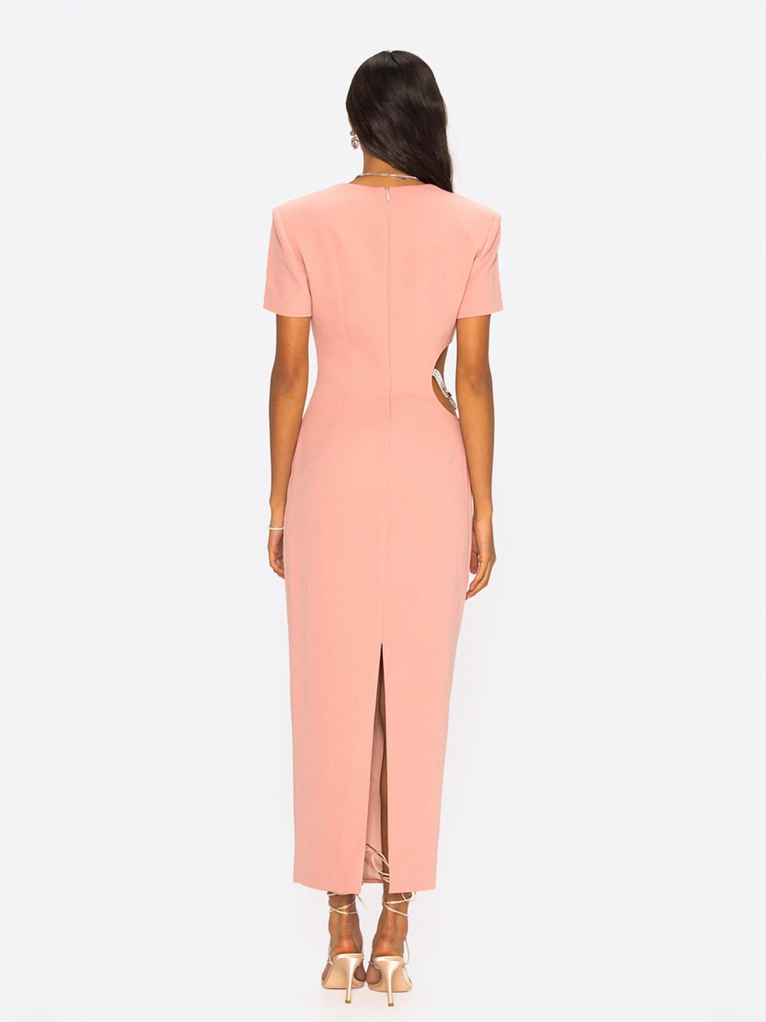 Zoe Dress (Coral) (Final Sale) - Image 4
